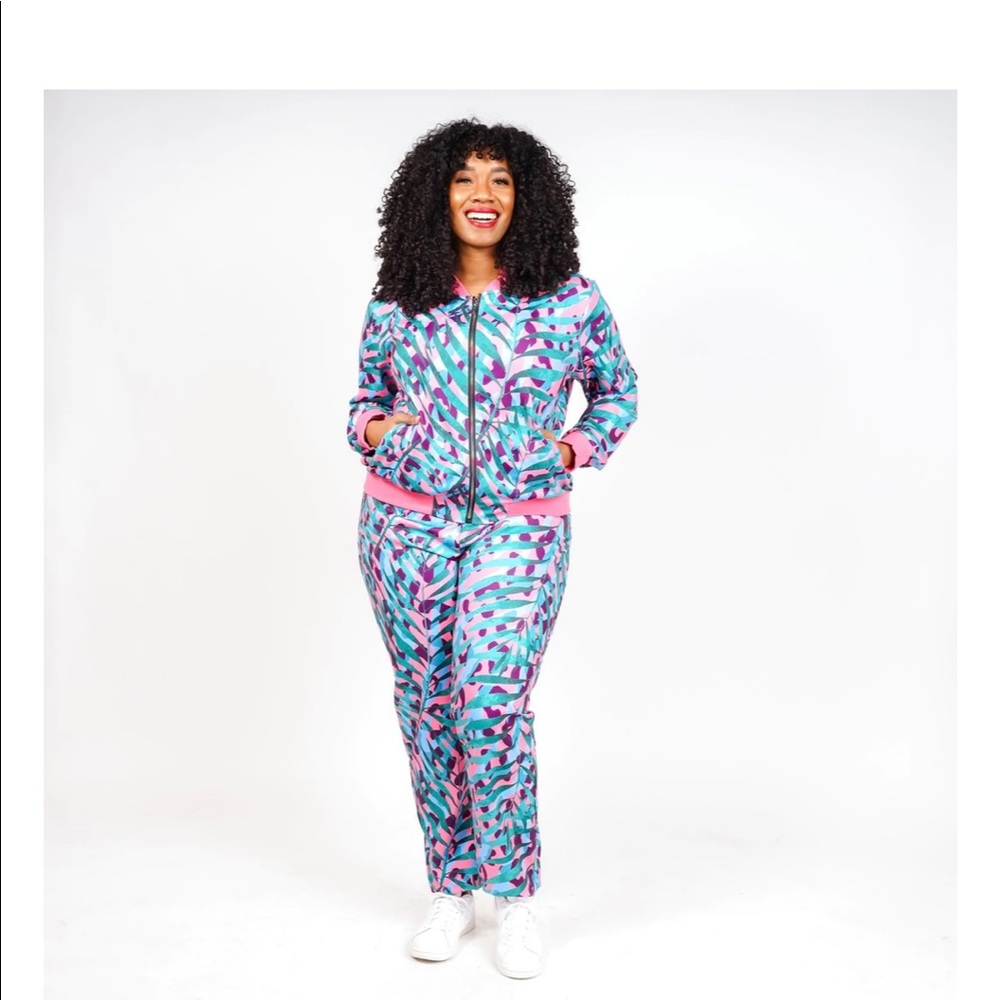 Havanna Luxe Jogger Set (Coat/Pants) New never worn - size 2x